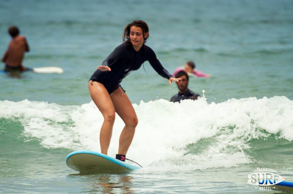Surfer girl Taghazout